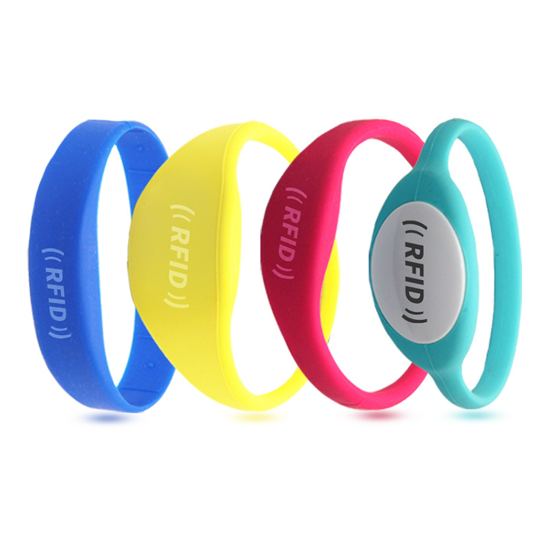 RFID浴室感應(yīng)智能手環(huán)NFC桑拿手環(huán)智能腕帶廠家3