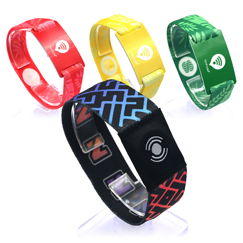 RFID松緊腕帶NFC戶外運動松緊腕帶RFID松緊手環工廠3