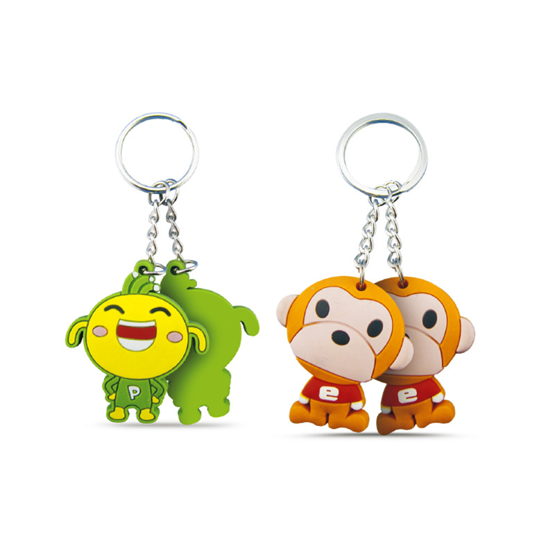 門(mén)禁鑰匙扣定制工廠(chǎng)彩膠鑰匙扣NFC卡通鑰匙扣卡廠(chǎng)家